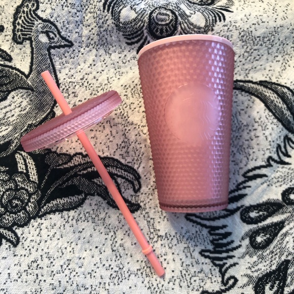 🤍NEW🤍Starbucks 2022 Lemonade Pink Studded Tumblers Set Venti & Grande - Picture 13 of 16